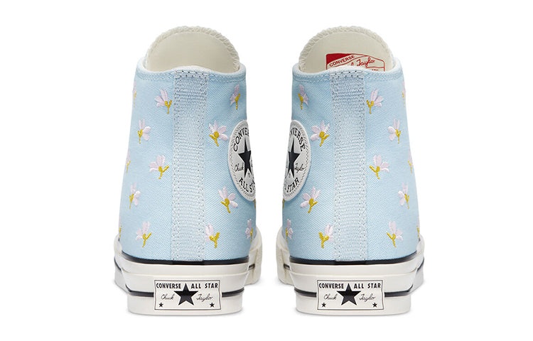 (WMNS) Converse Chuck 70 High 'Embroidered Floral Print - Chambray Blue' 570917C - 5