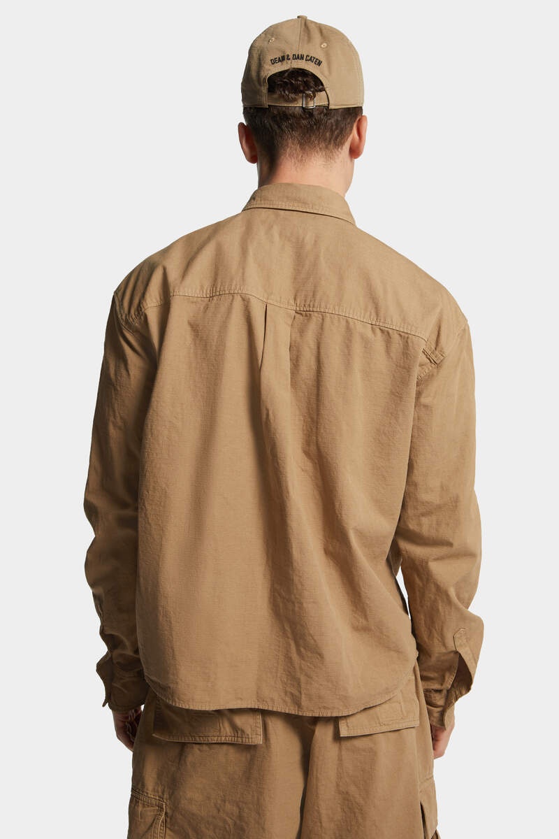 ICON NEW GENERATION RIPSTOP CROPPED SHIRT - 4