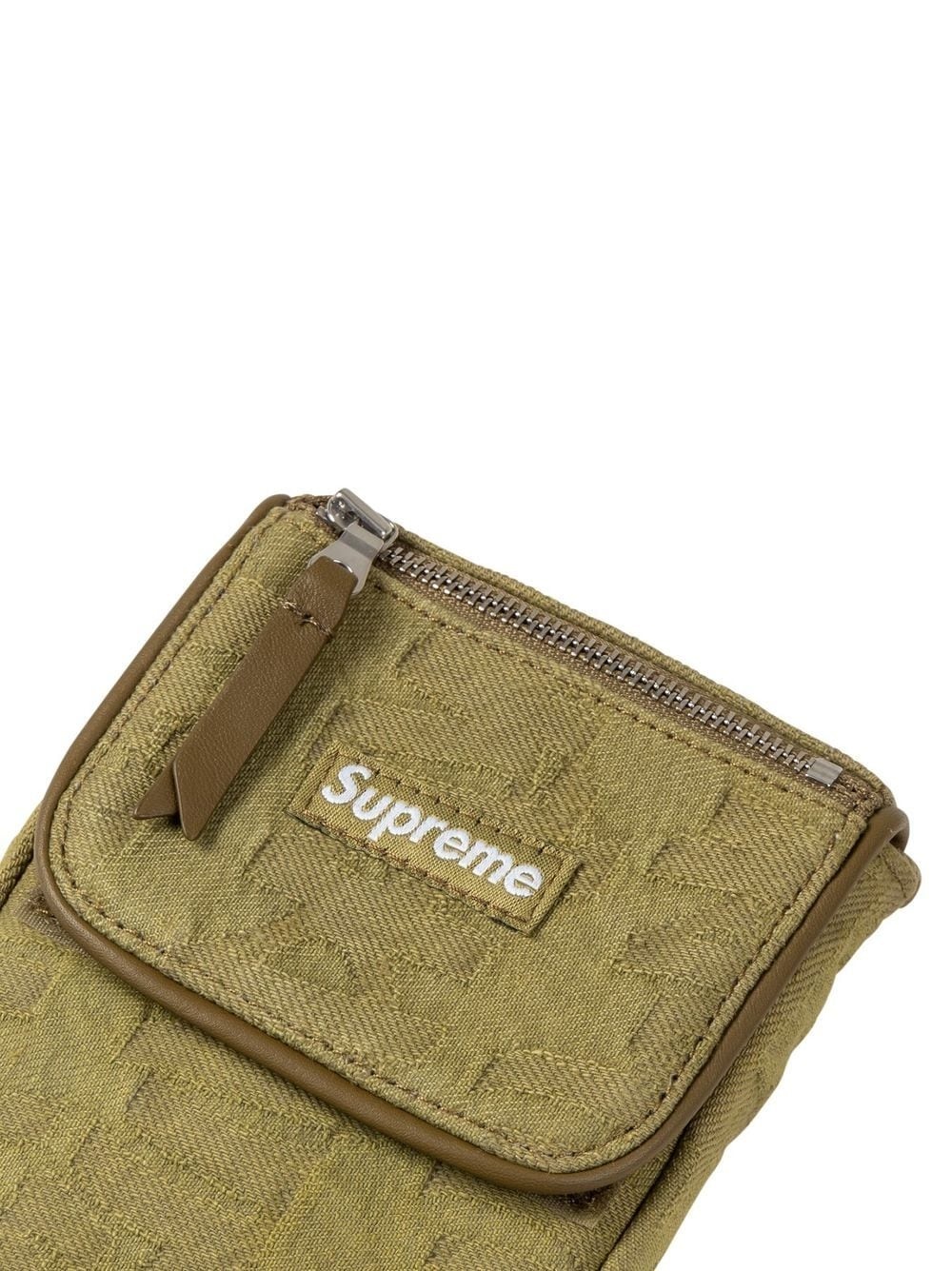 box-logo neck pouch - 3