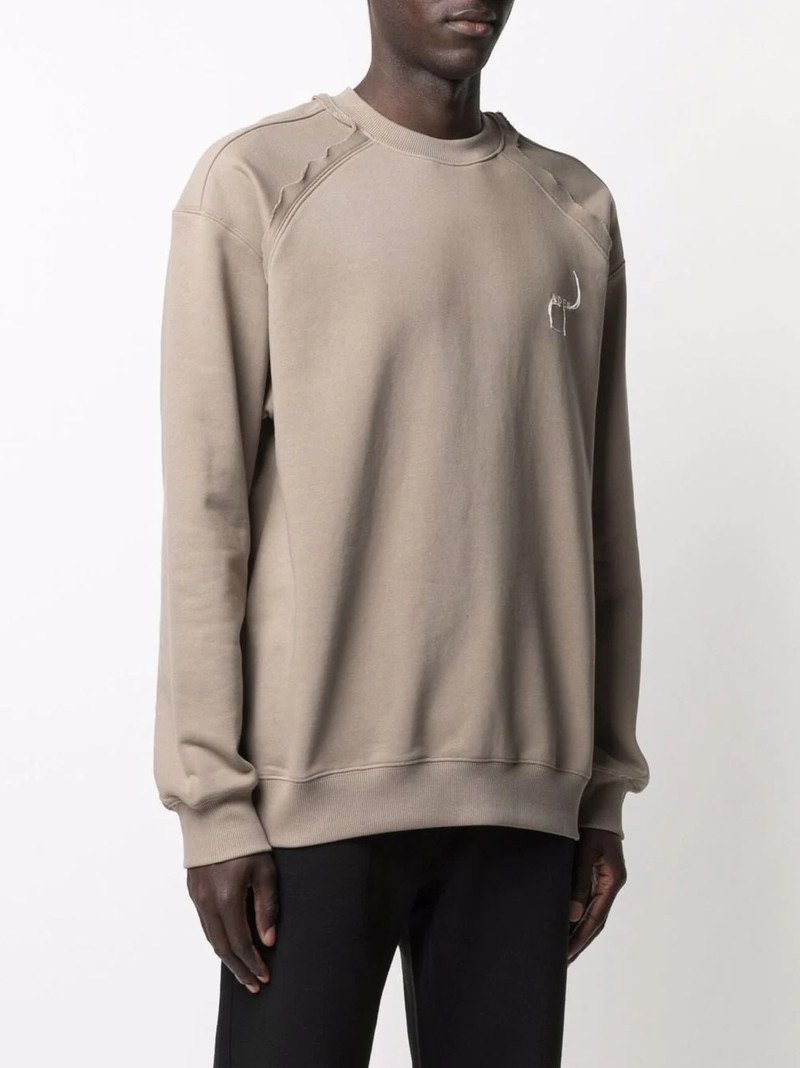 logo crew-neck sweatshirt 4