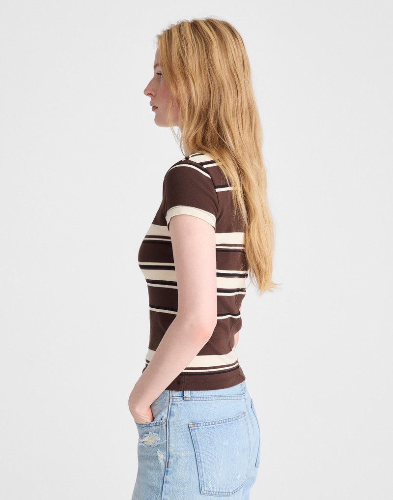 The '90s Crewneck Tee in Compact Cotton 4
