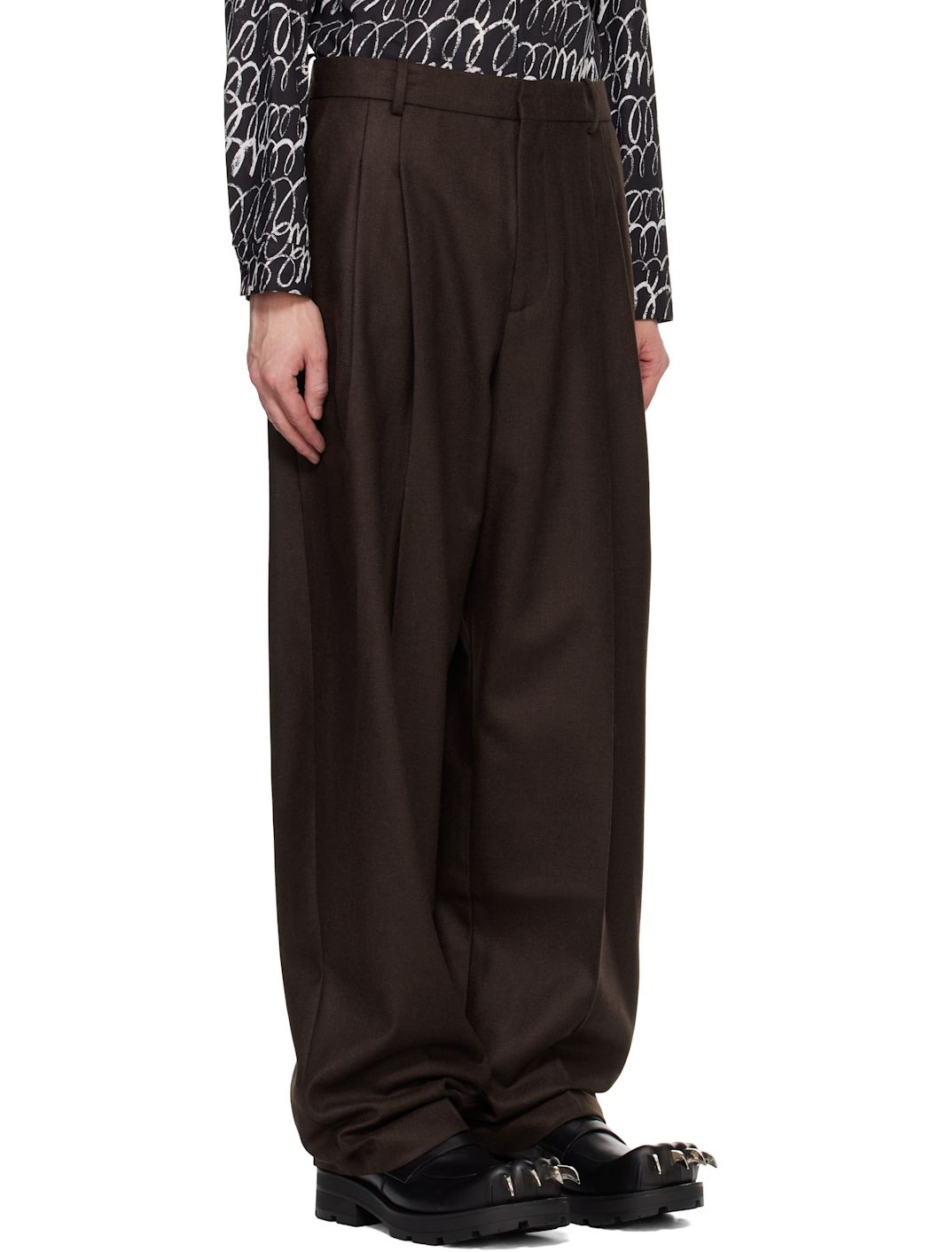 Brown Edinburgh Trousers - 2