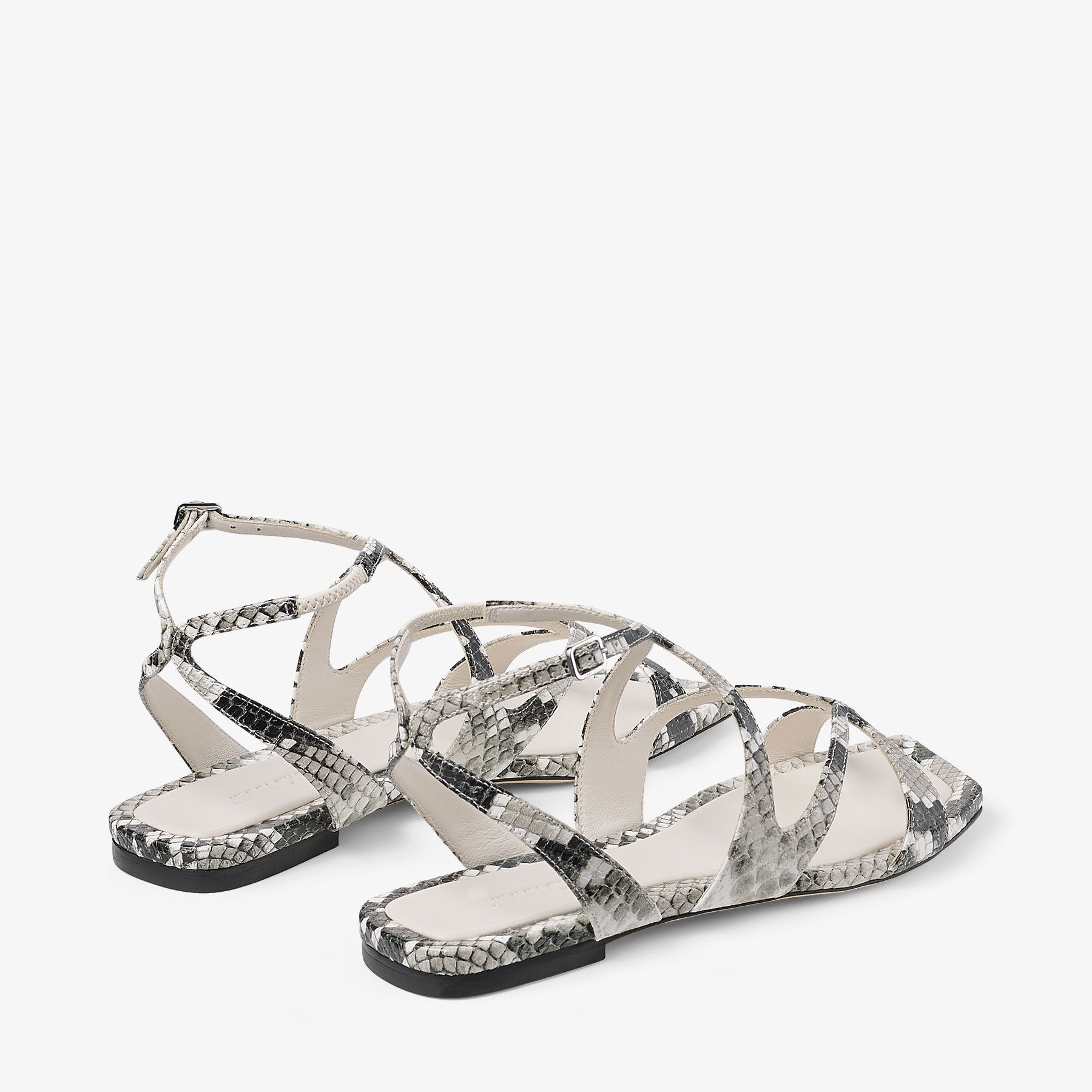 Ayla Flat
Roccia Snake Print Flats - 6
