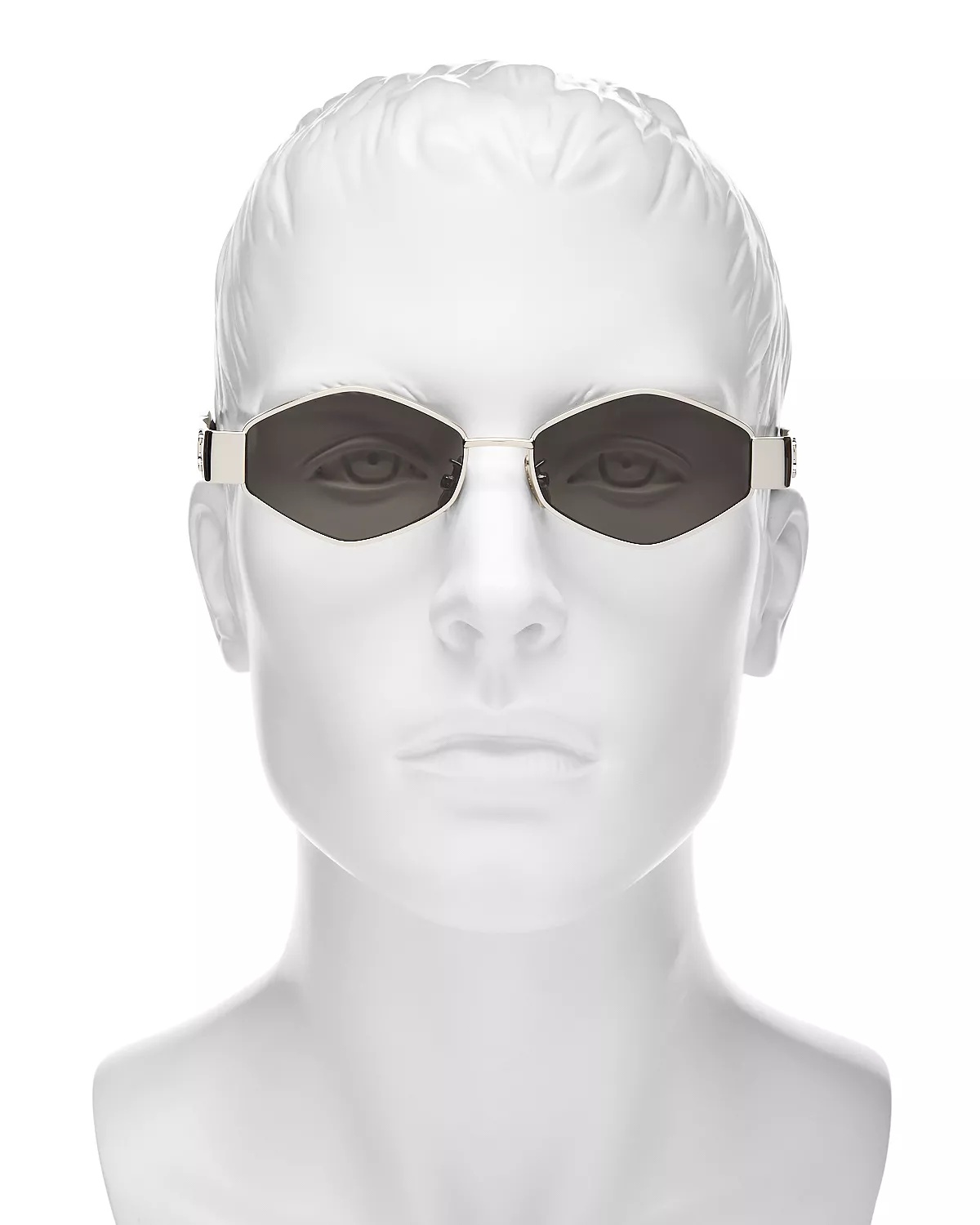 Metal Triomphe Geometric Sunglasses, 54mm - 4