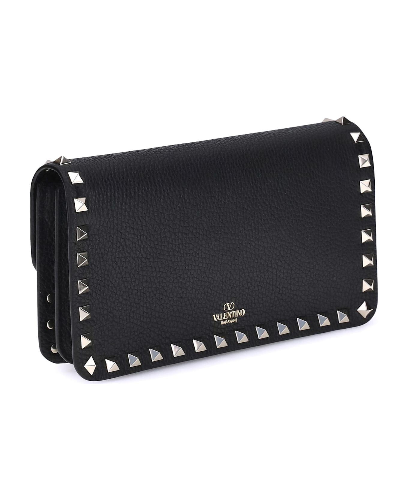 Rockstud Pochette With Chain - 3