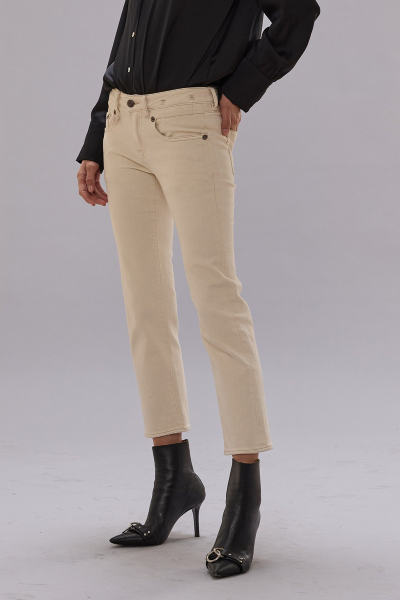 BOY STRAIGHT - ECRU STRETCH - 1