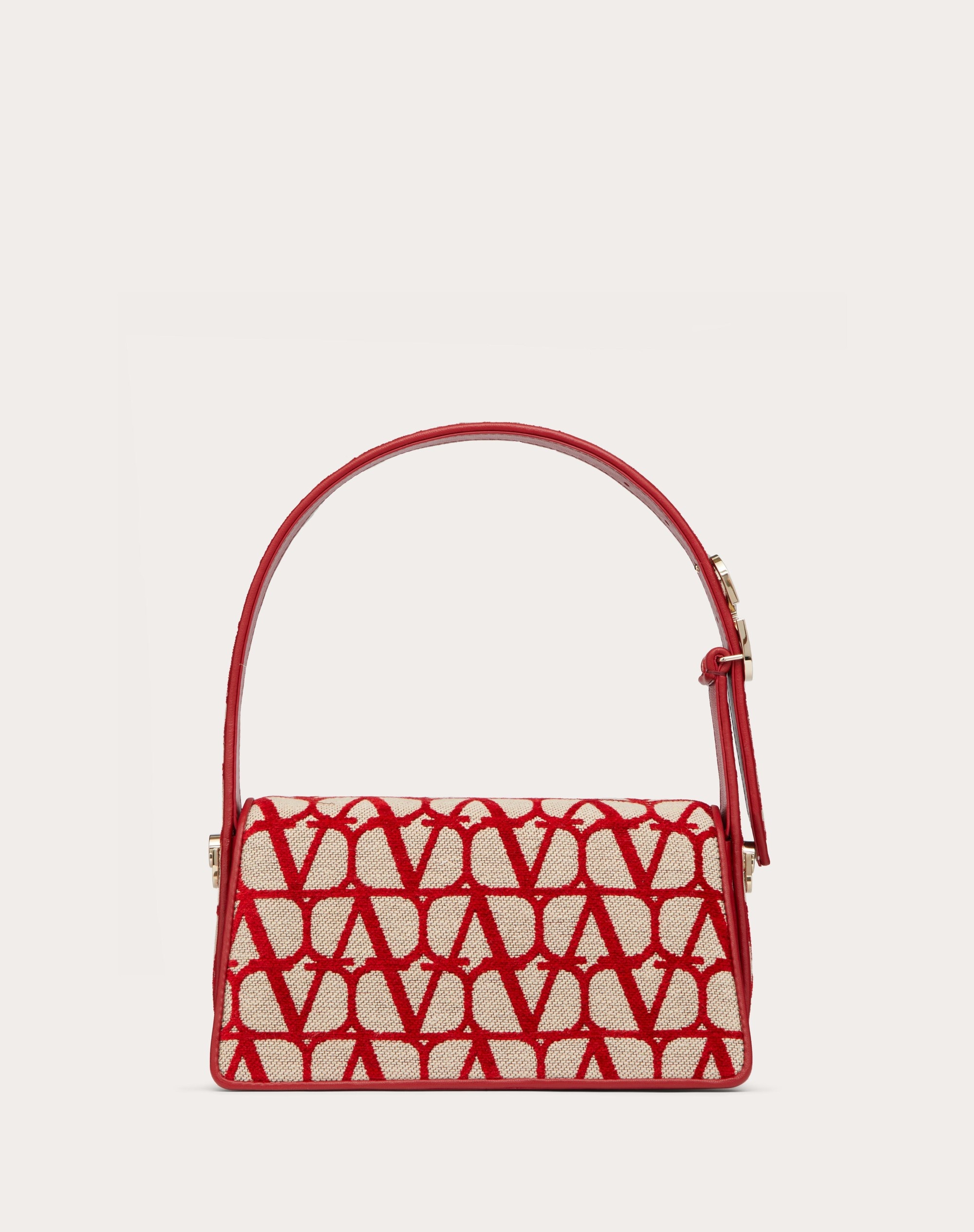 Valentino SMALL LA PETITE DEUXIEME SHOULDER BAG IN TOILE