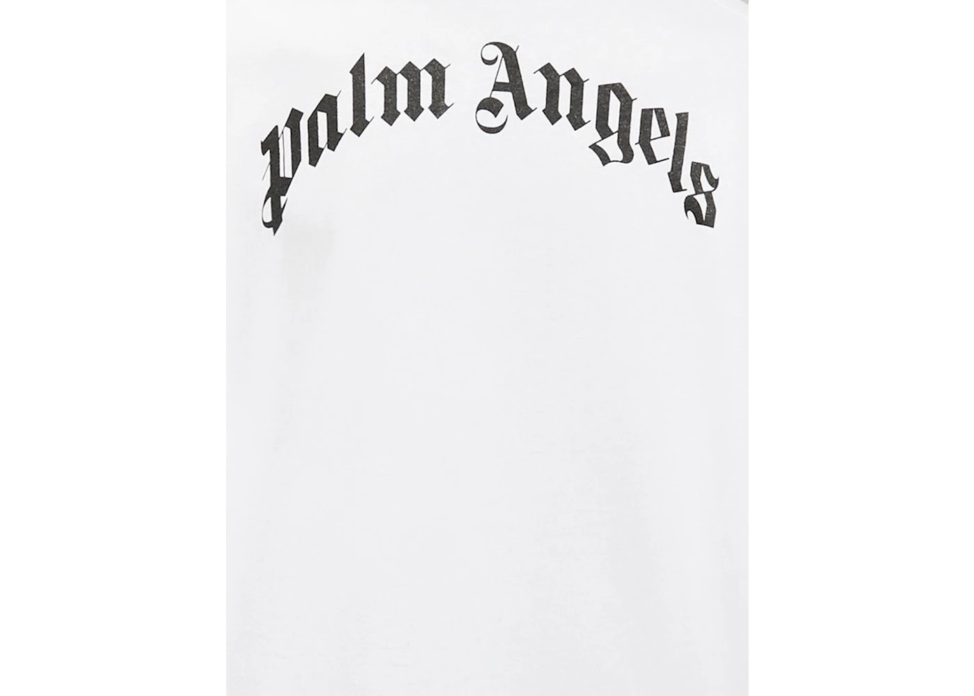 Palm Angels Womens Bear Loose T-Shirt White/Brown - 2