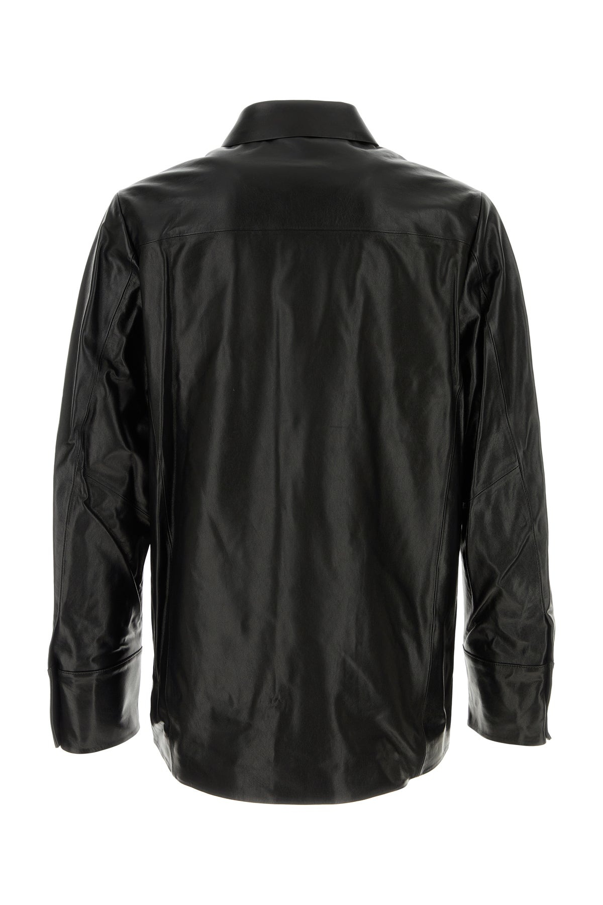Black leather Legacy shirt - 2