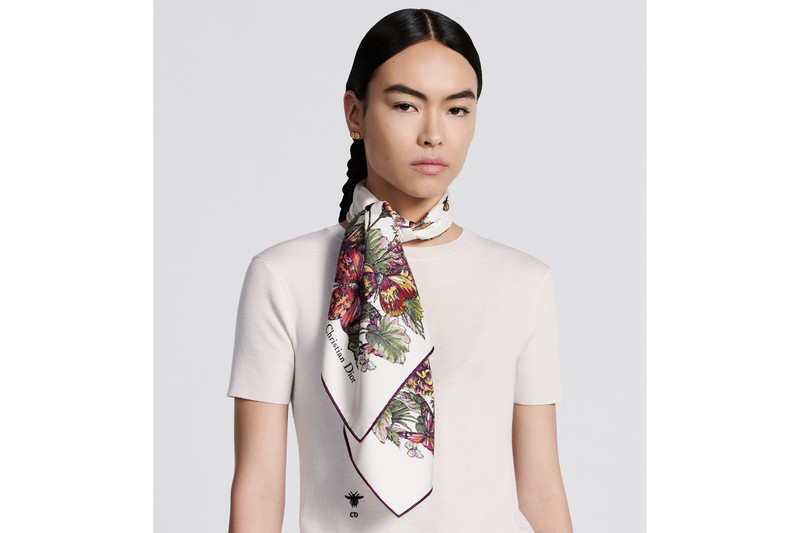 Dior Mexico Millefiori 90 Square Scarf outlook