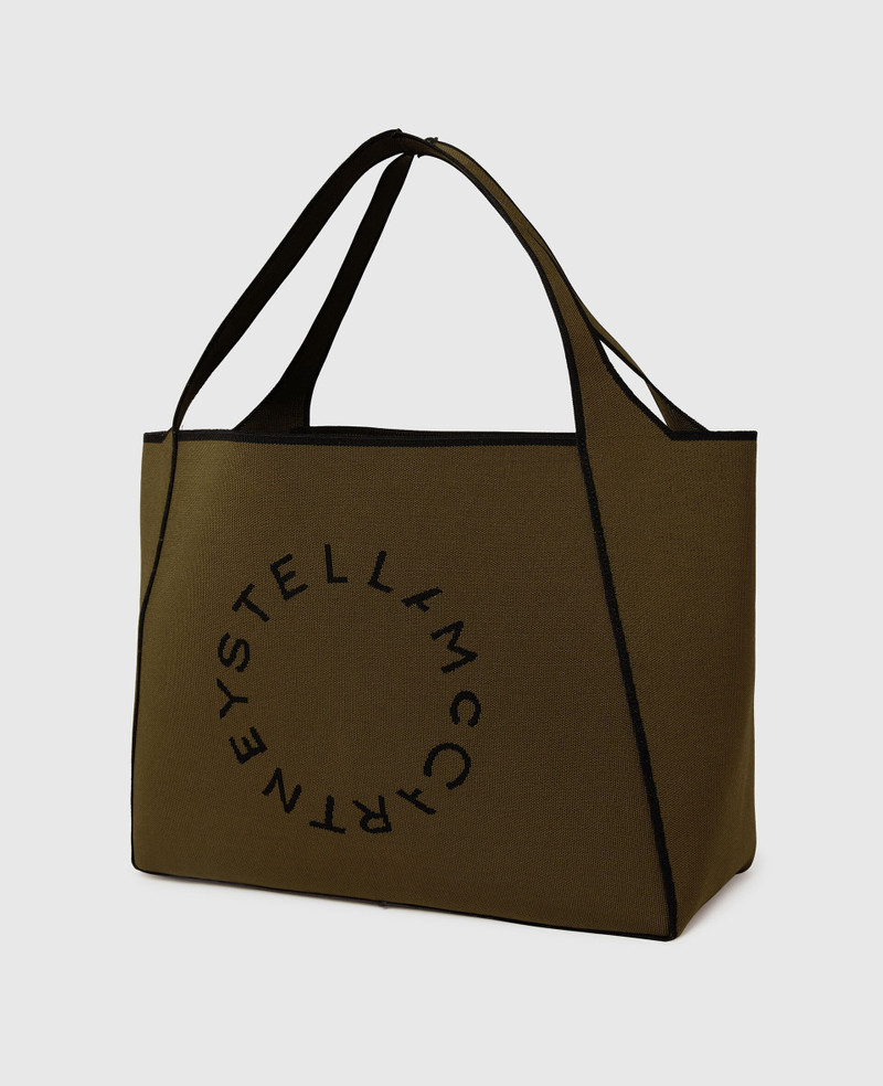 Stella McCartney Logo Square Tote Bag outlook