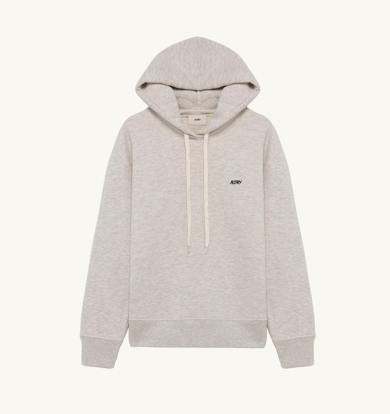 EMBROIDERED AUTRY LOGO HOODIE WOMAN 1