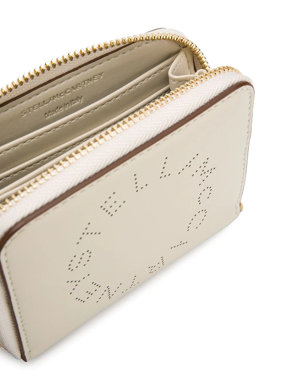 Stella perforated-logo purse - 3