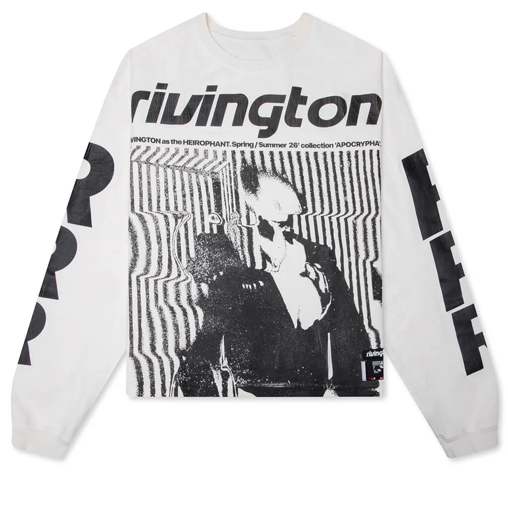 ISNESS CVA L/S TEE - MAX WHITE - 1
