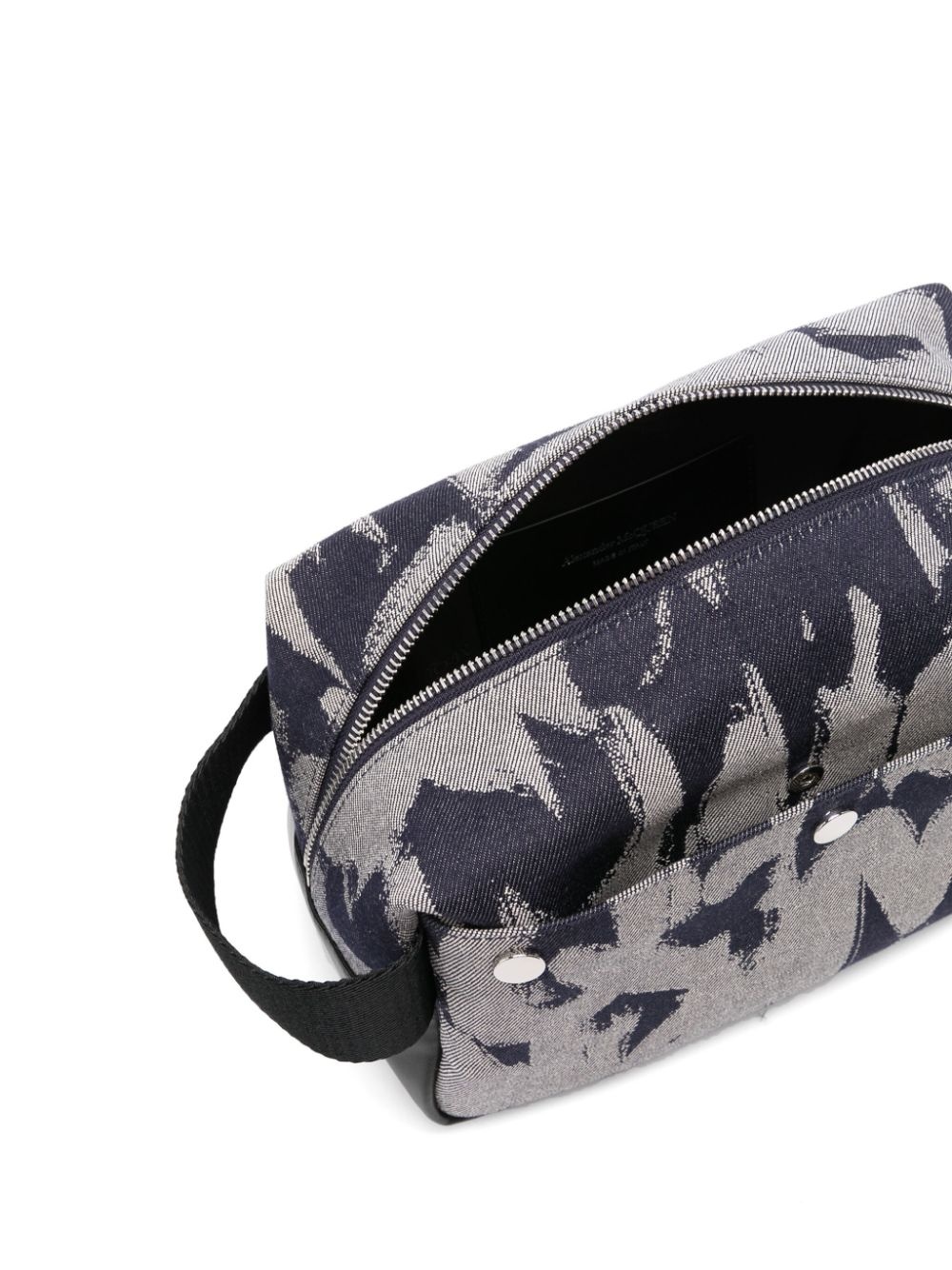 logo-print wash bag - 4