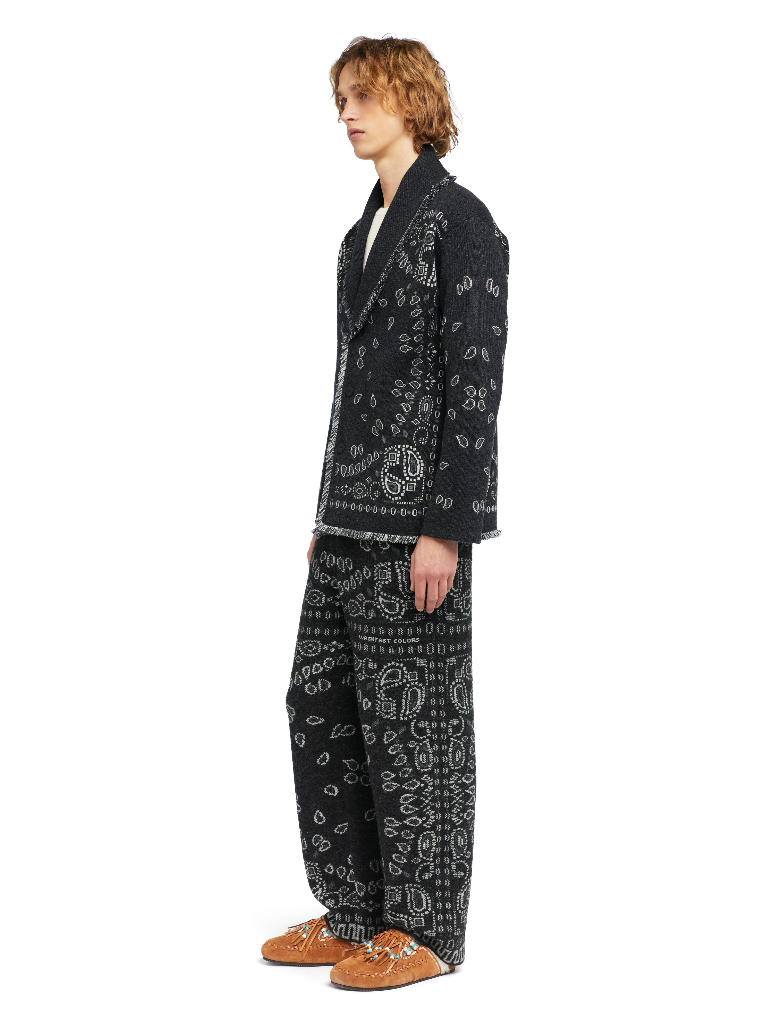 Bandana Jacquard Cardigan - 5