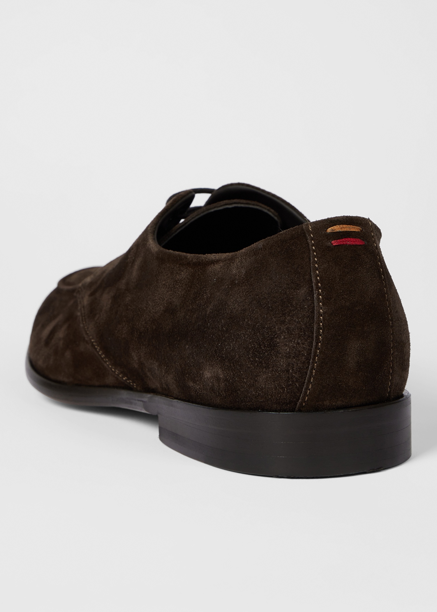 Chocolate Brown Suede 'Carlo' Shoes - 3