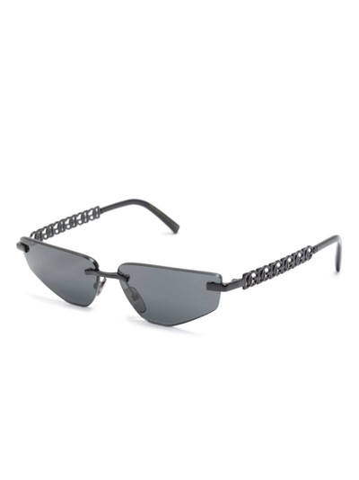 Dolce & Gabbana geometric-frame tinted sunglasses outlook