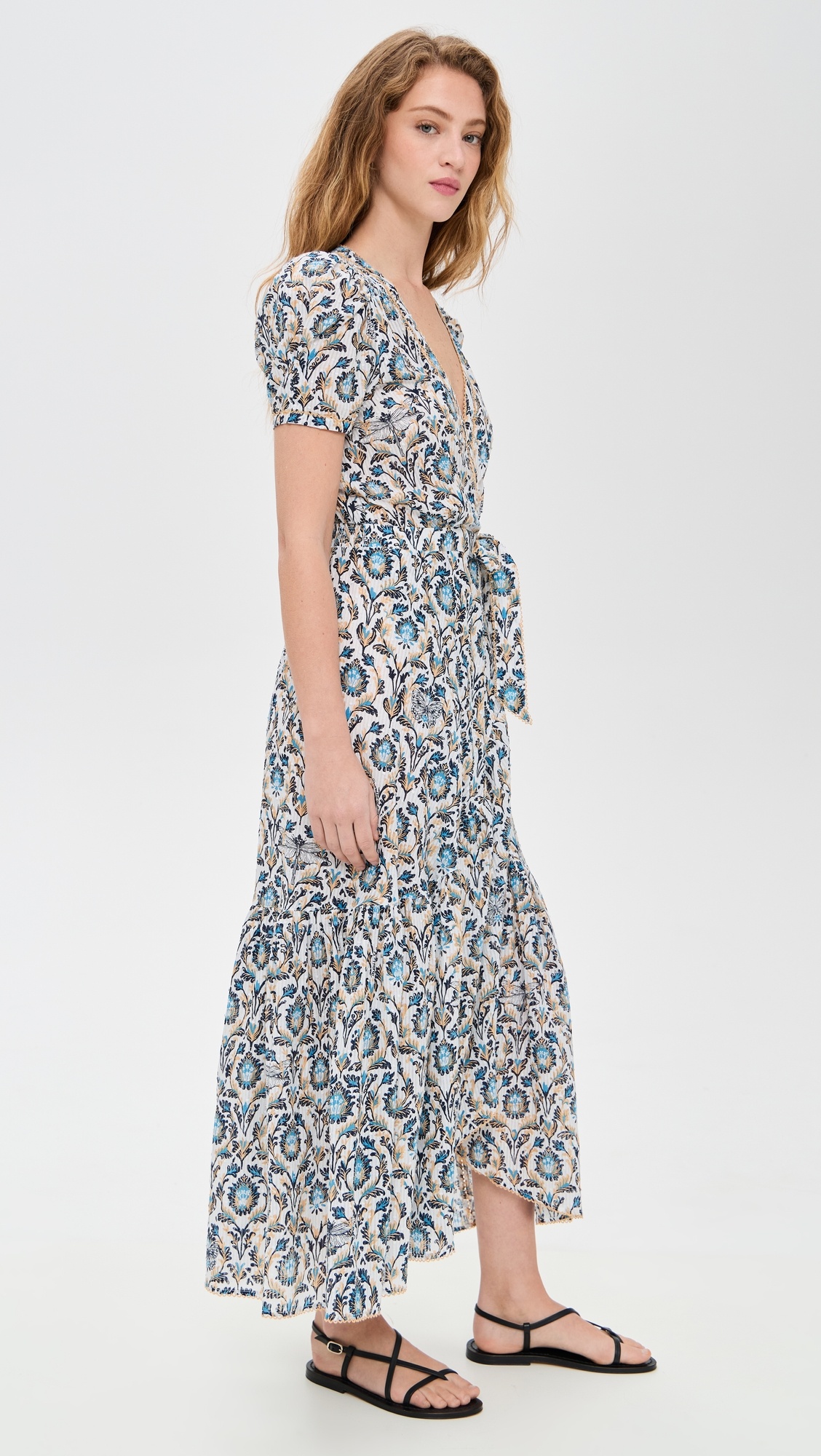 Baba Ct Stripe Pm Long Dress - 3