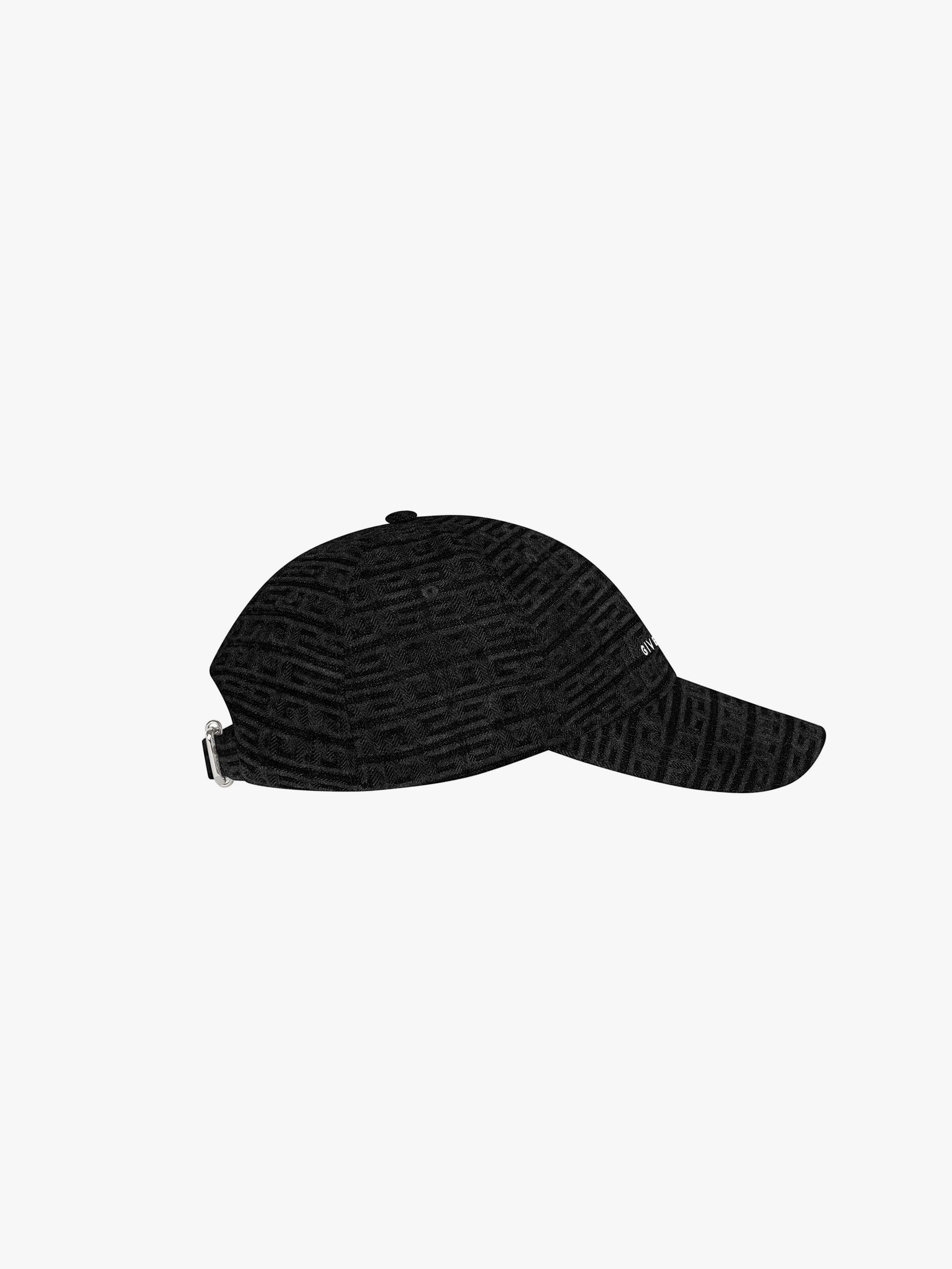 GIVENCHY EMBROIDERED CAP IN DENIM - 3