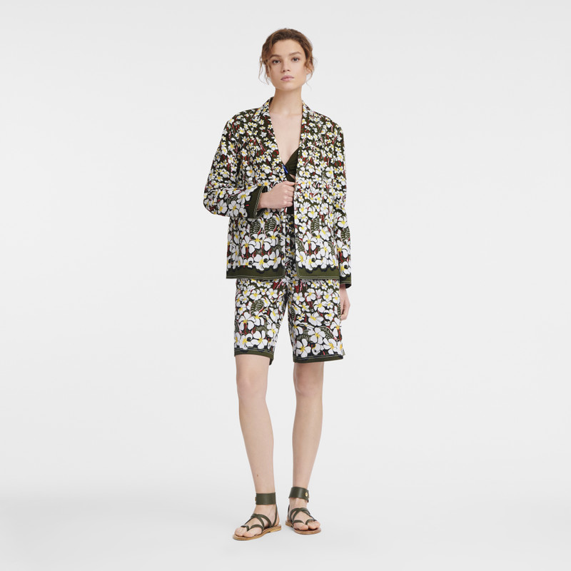 Longchamp Jacket Khaki - Gabardine outlook