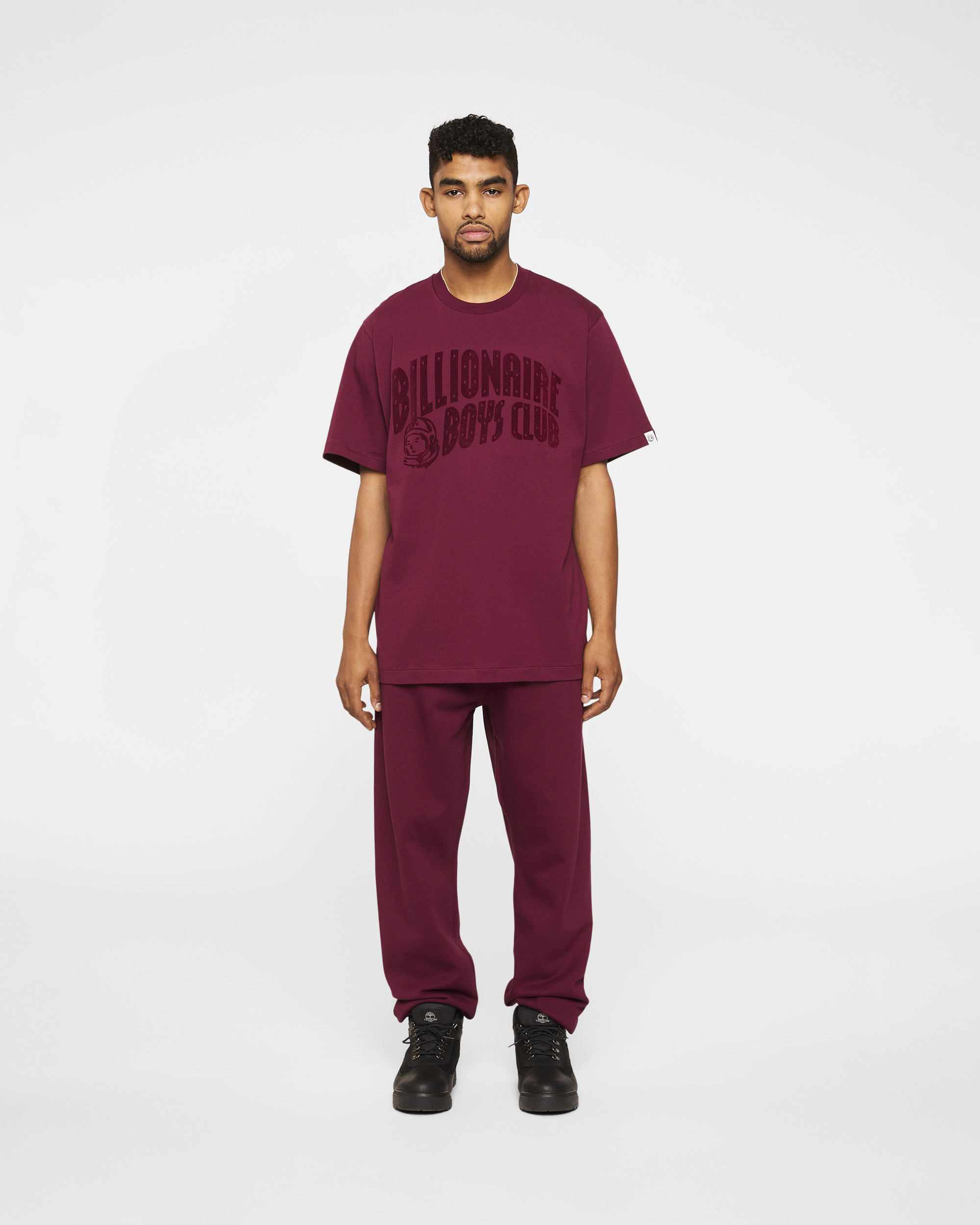 FLOCKED LOGO TEE - 3