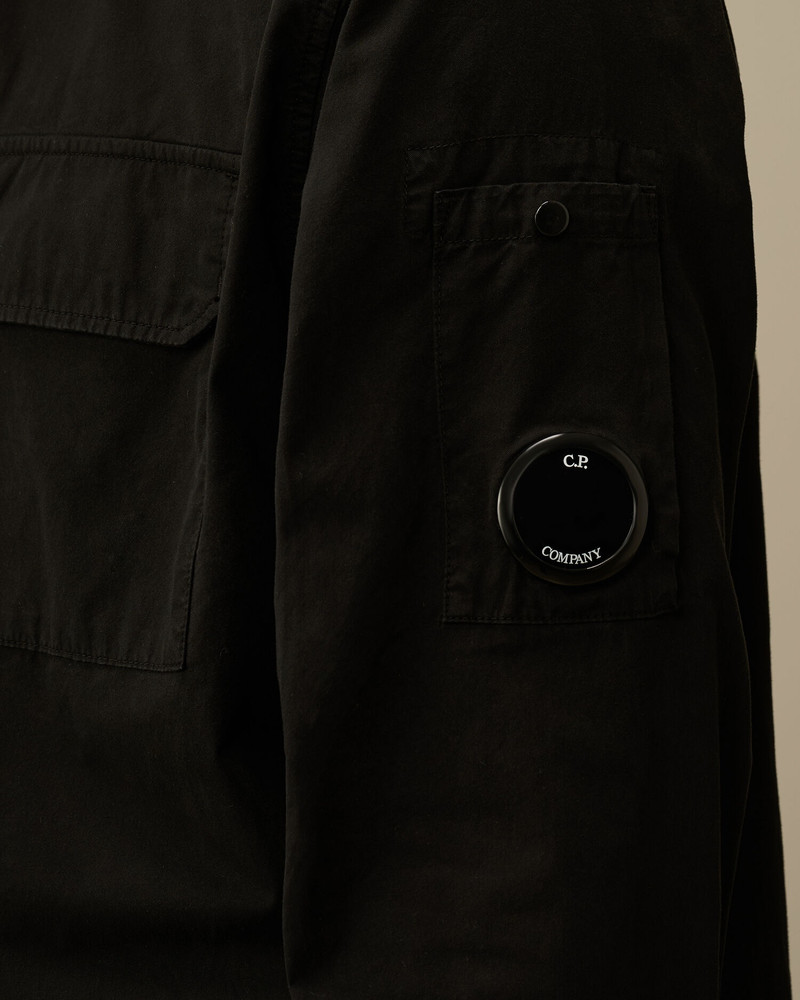 Organic Gabardine Buttoned Lens Shirt 4