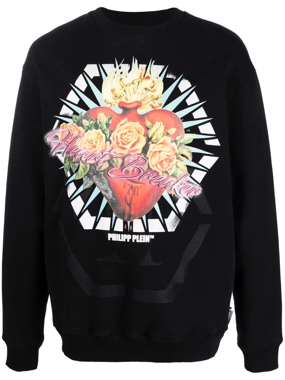 LS Heartbreaker heart-print sweatshirt - 1