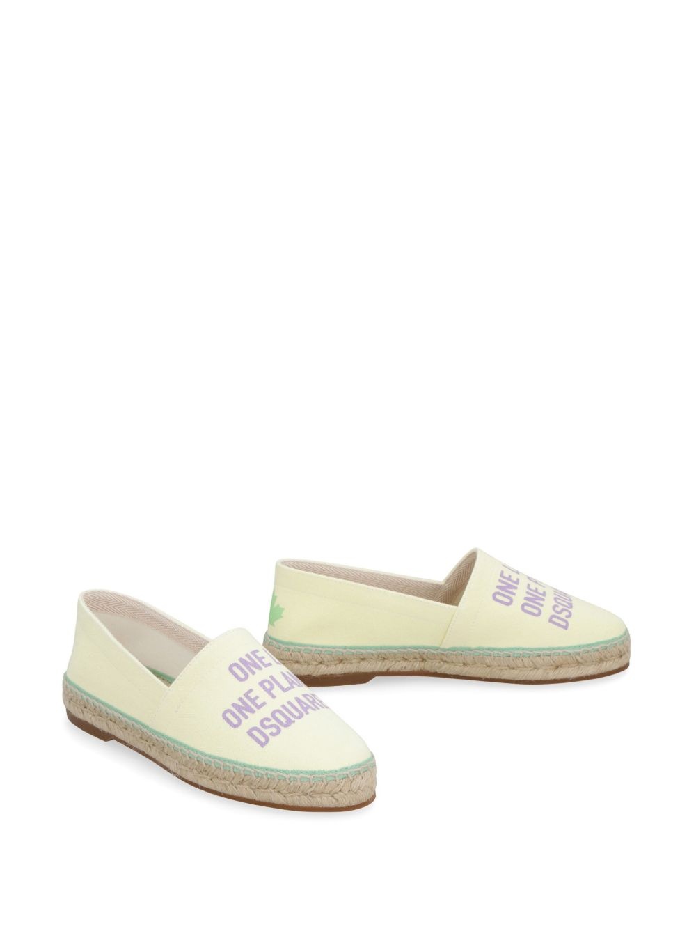 logo-print espadrilles - 2