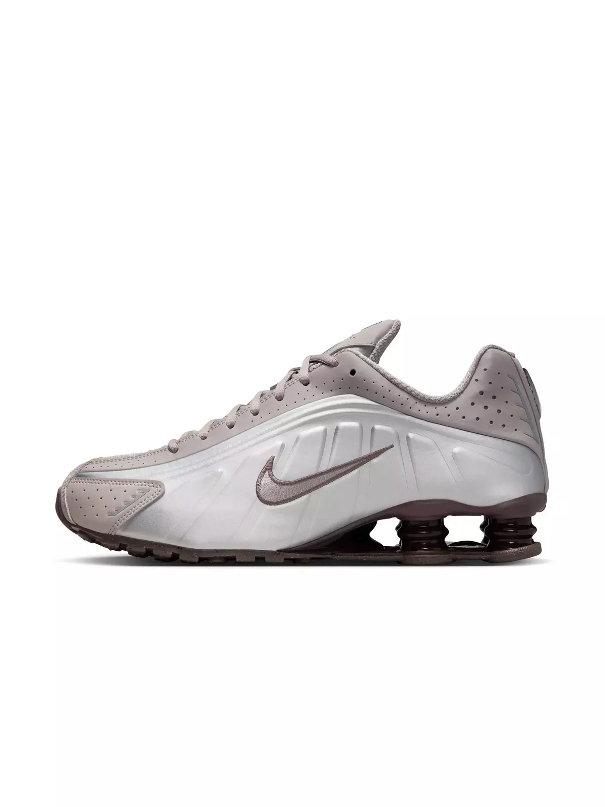 Shox R4 "Cave Stone/College Grey" Men's Shoe - 3