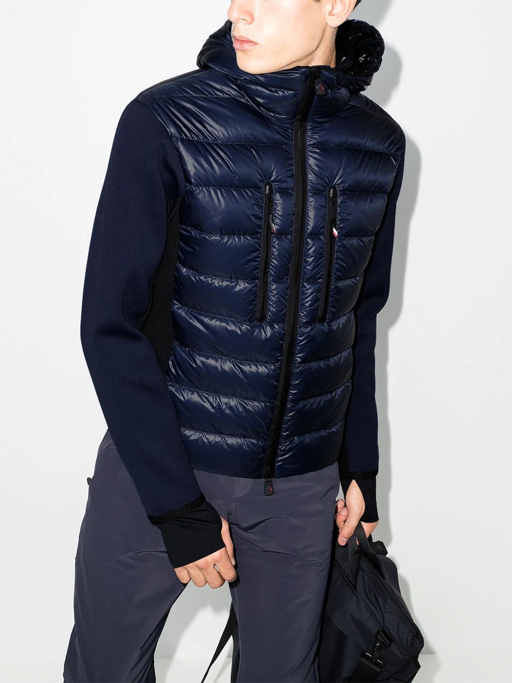 zip-up quilted ski jacket - 2