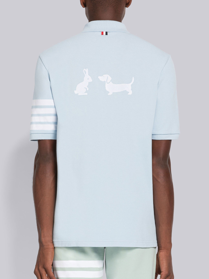 Classic Pique Hector Bunny 4-Bar Short Sleeve Polo 3