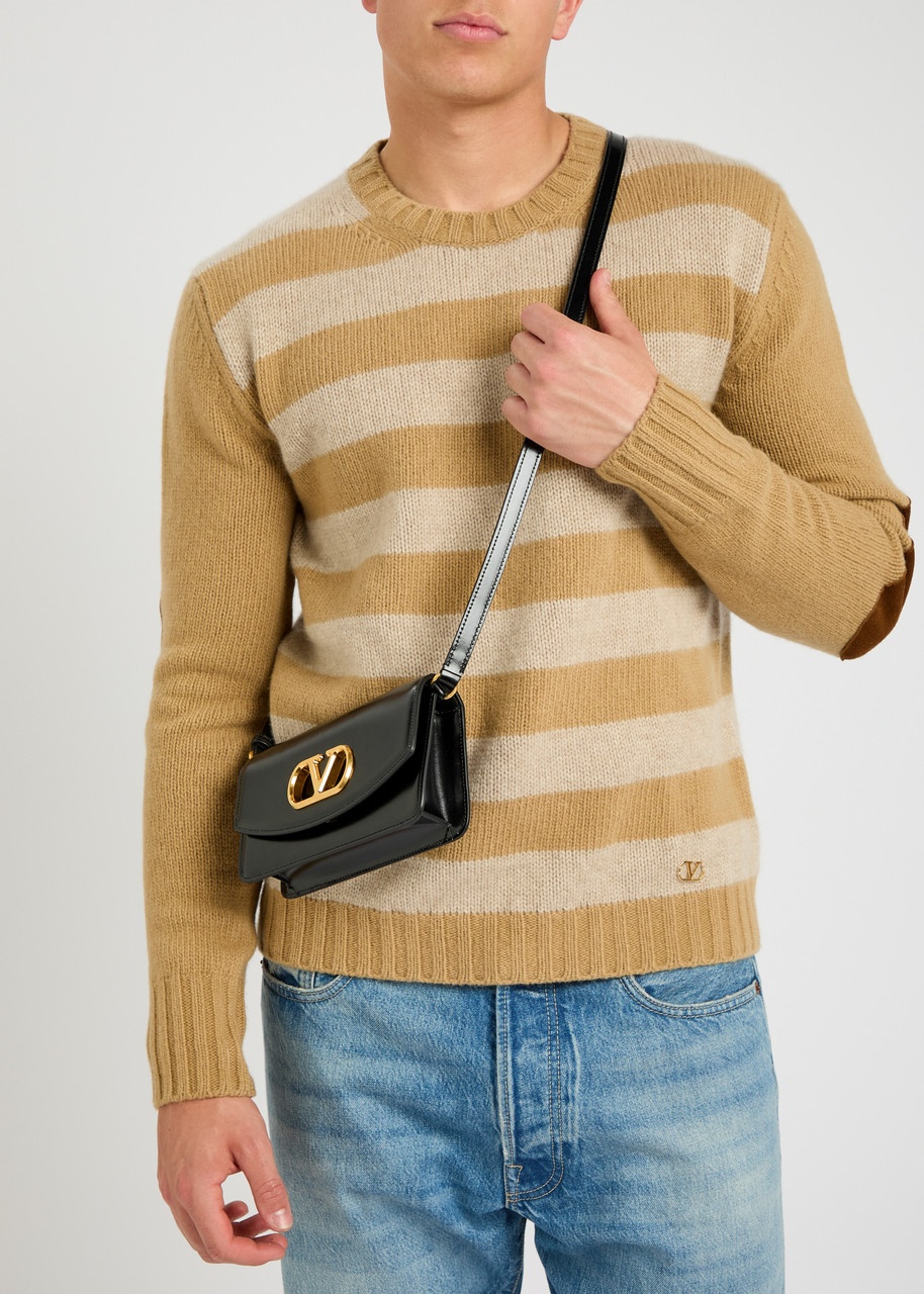 Valentino Garavani Vain Small Leather Clutch - 5