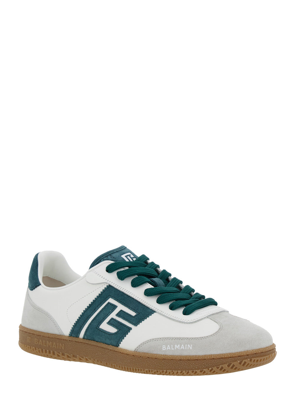 Balmain Men Balmain Swan-Suede Leather&Calfskin - 2