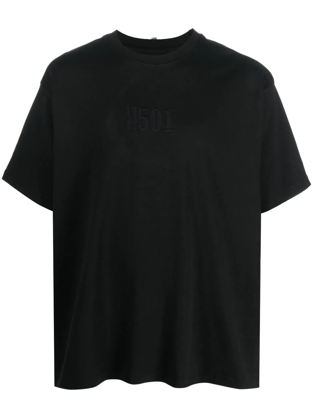 501 logo-embroidered T-shirt - 1