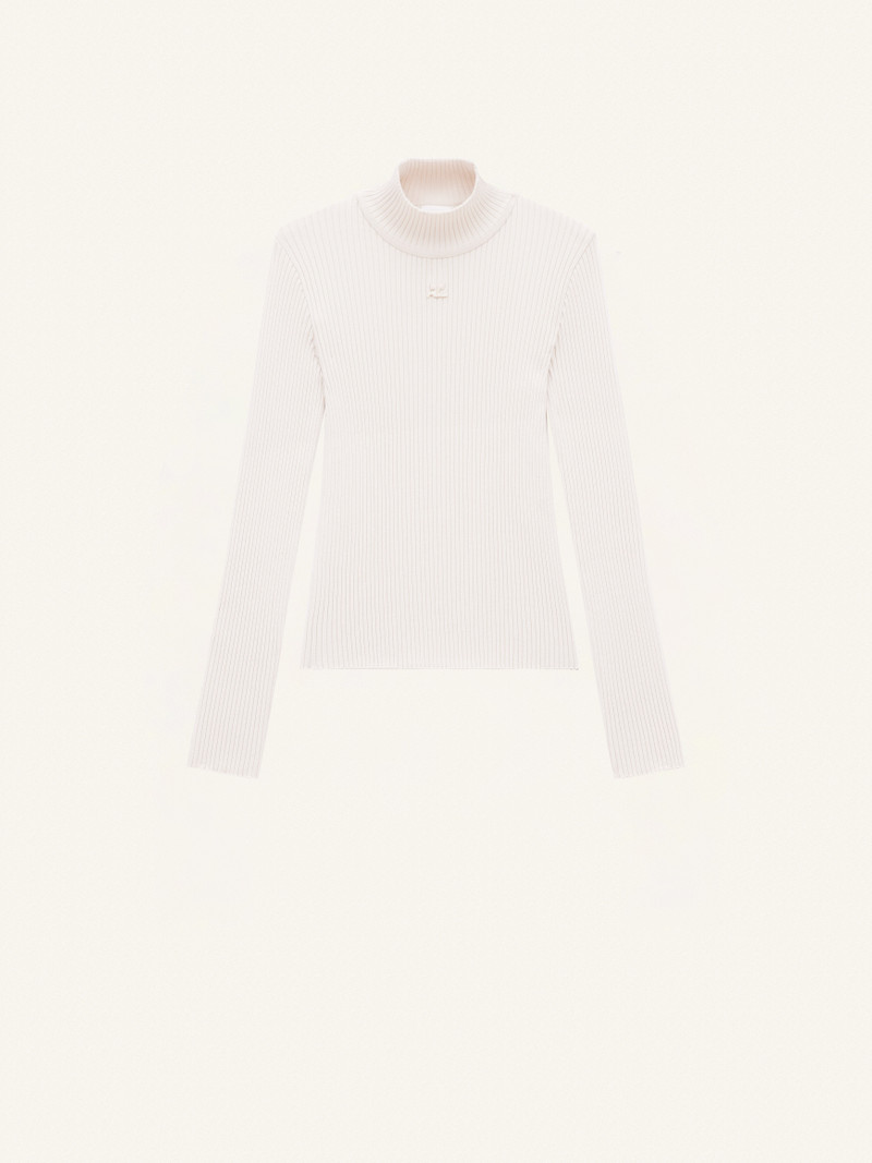 REEDITION RIB KNIT SWEATER 1