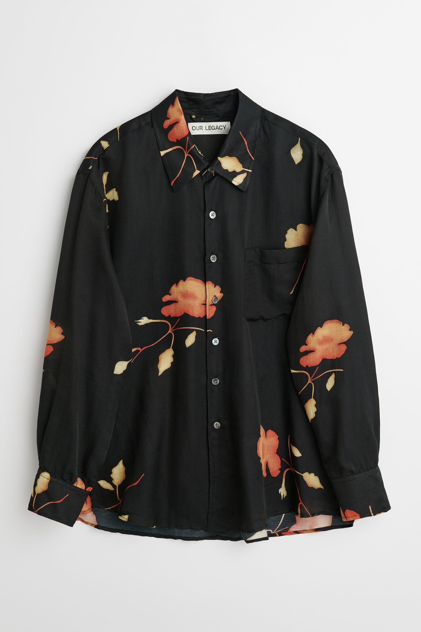 Above Shirt Nocturnal Flower Print - 7