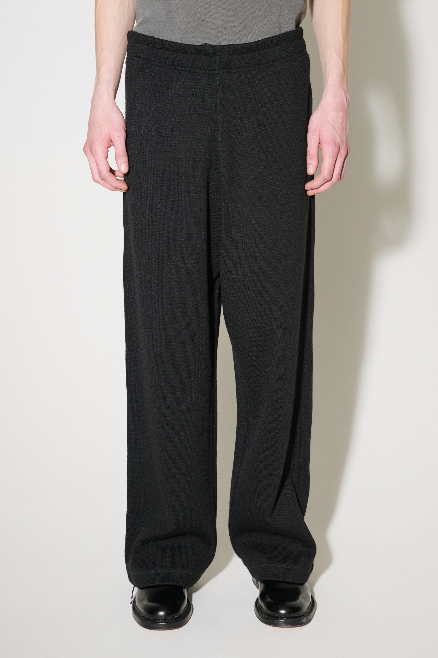 Our Legacy Drape Trousers Black Wool | REVERSIBLE