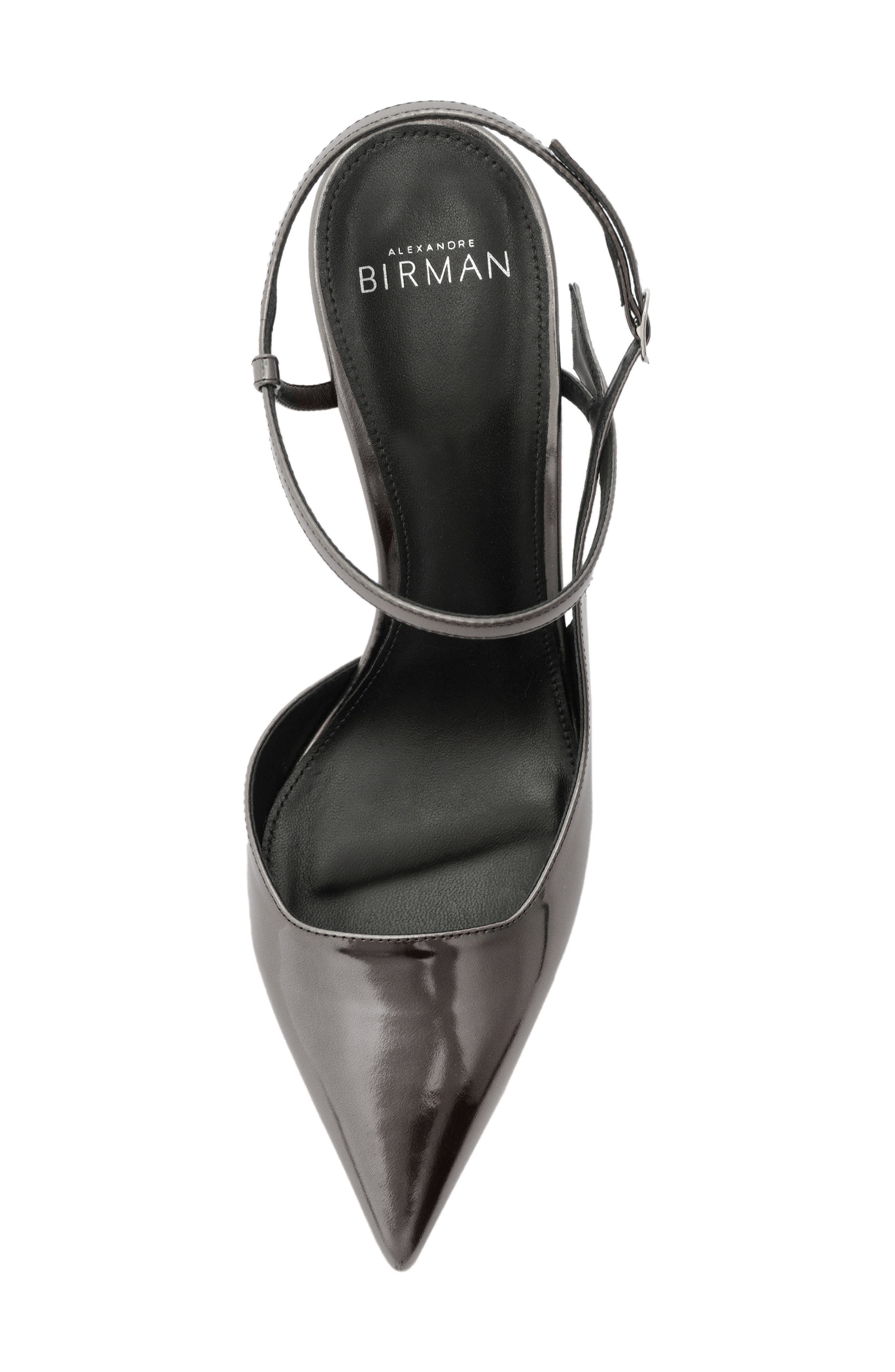 Alexandre Birman Tita Pointed Toe Slingback Pump in Graphite at Nordstrom - 5