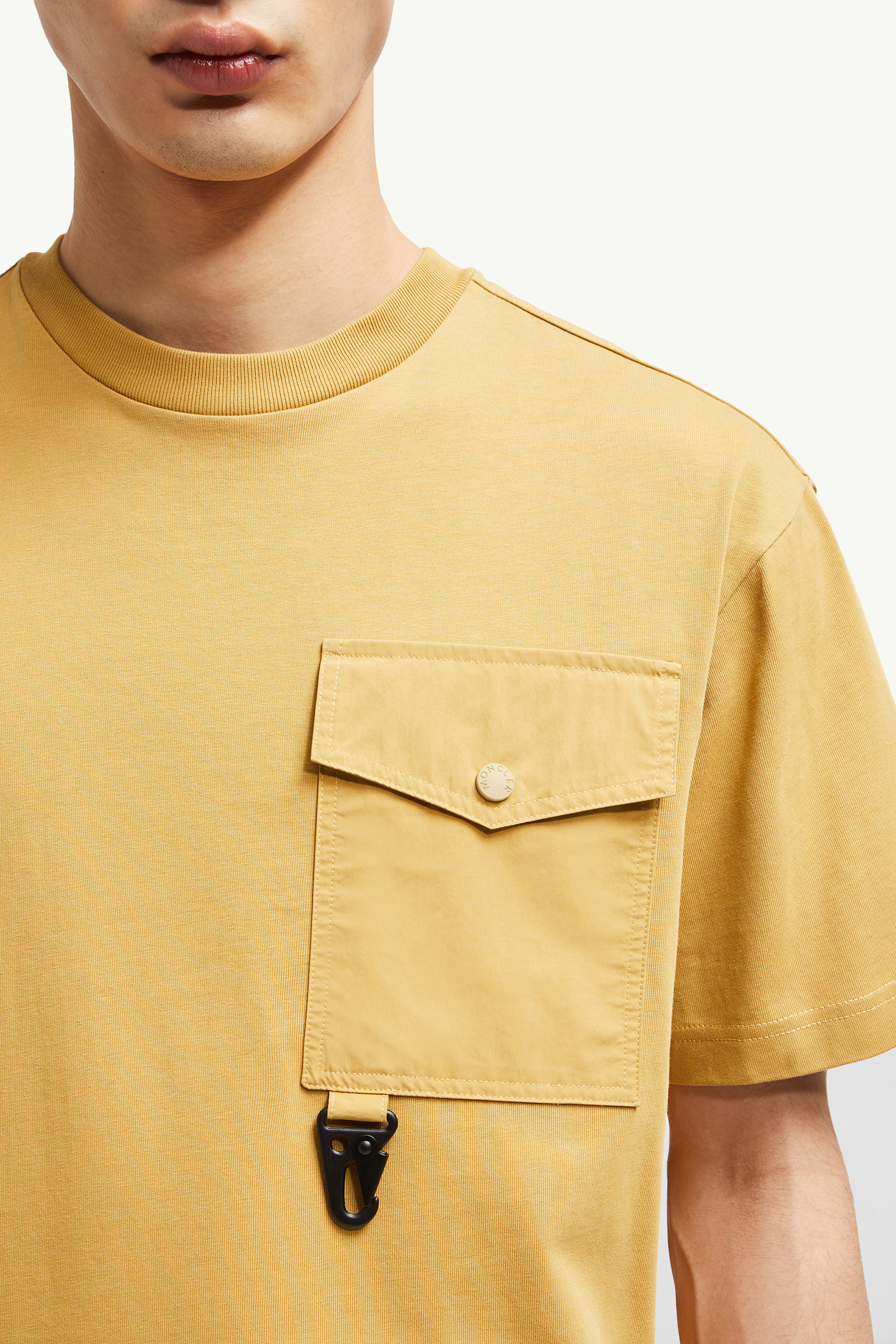 Cotton T-shirt with Pocket - 6