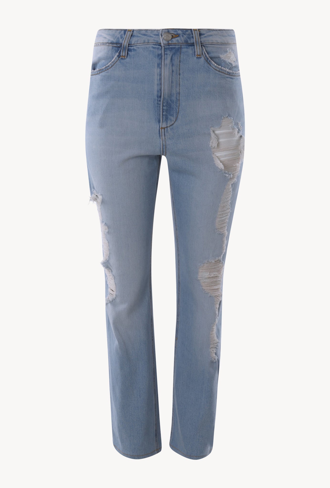 ALANIS BOYFRIEND DISTRESSED DENIM - 5