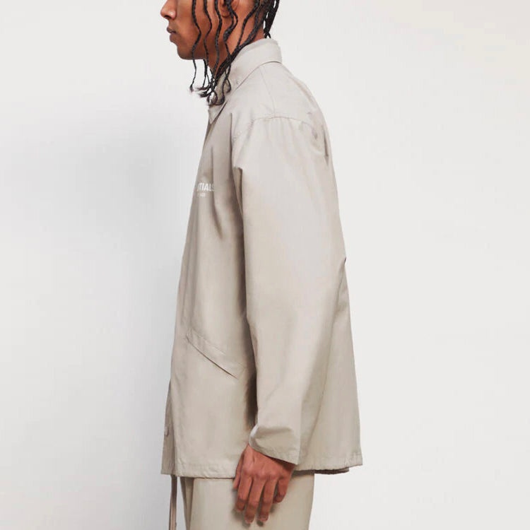 Fear of God Essentials FW20 Coach Jacket Moss 0202250500023245 - 6