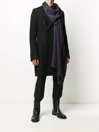 Salvatore Ferragamo Gancini jacquard scarf outlook