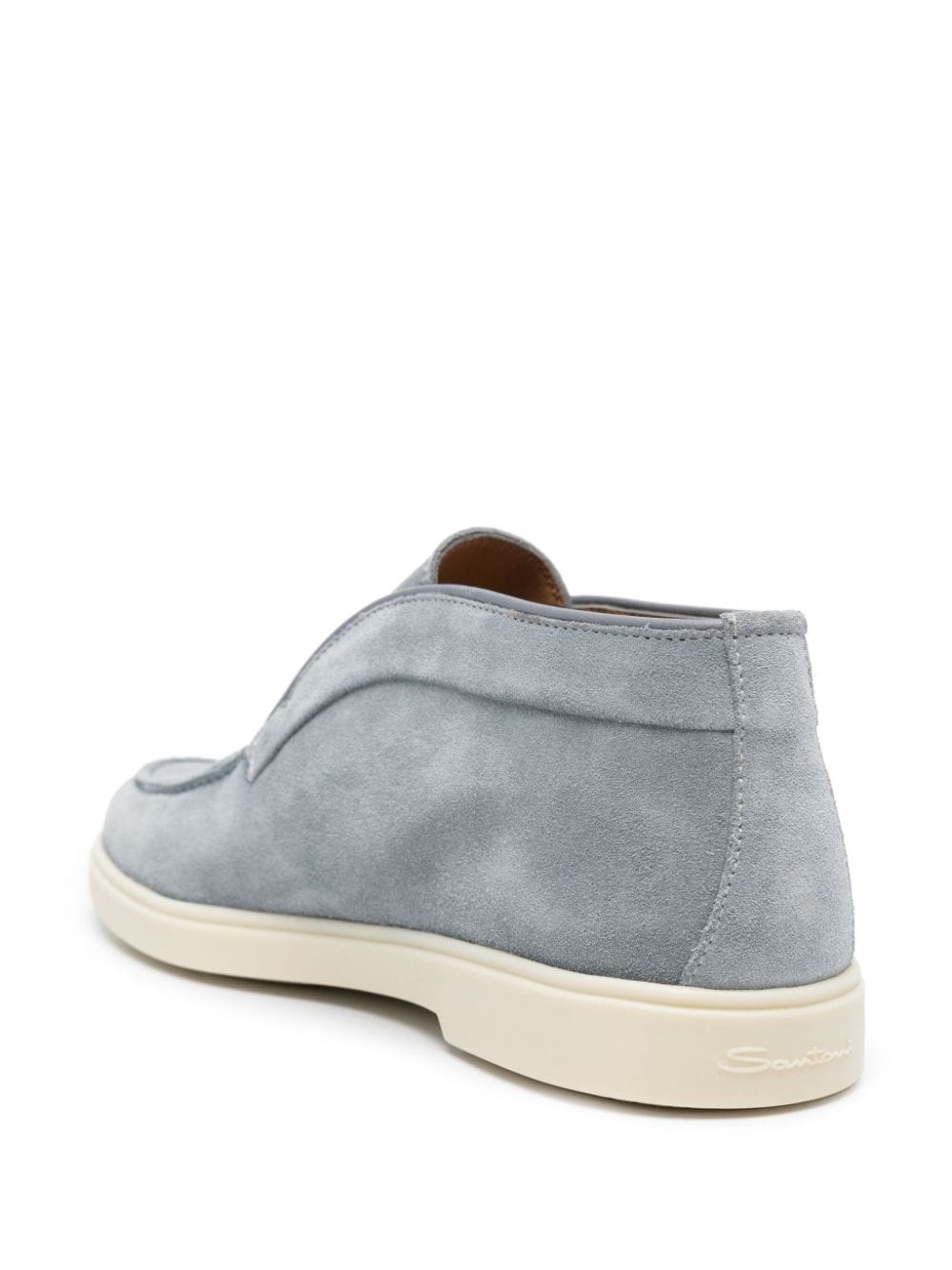 slip-on suede boots - 3