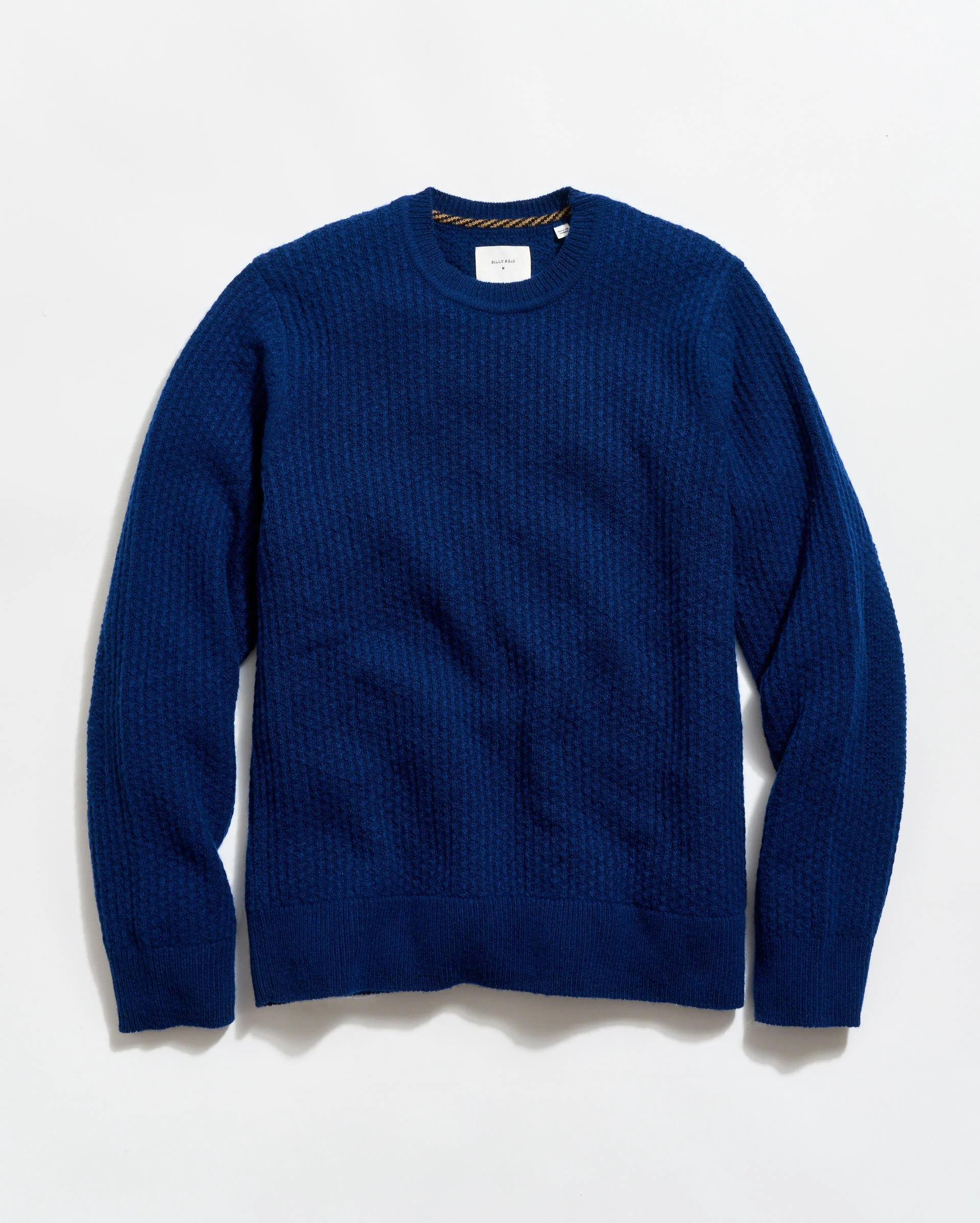 Textured Cashmere Crew - 1
