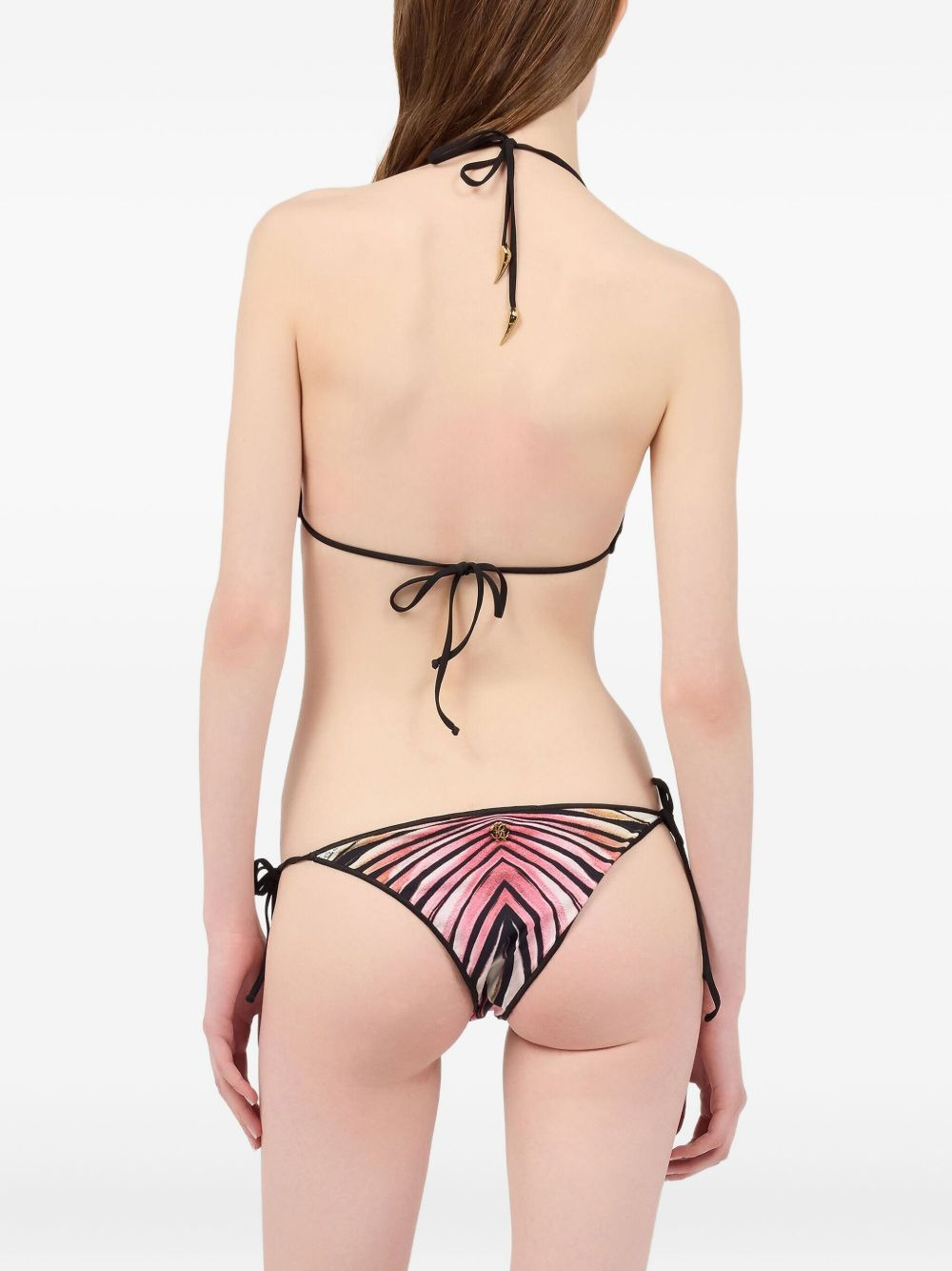 tie-side printed bikini bottoms - 4