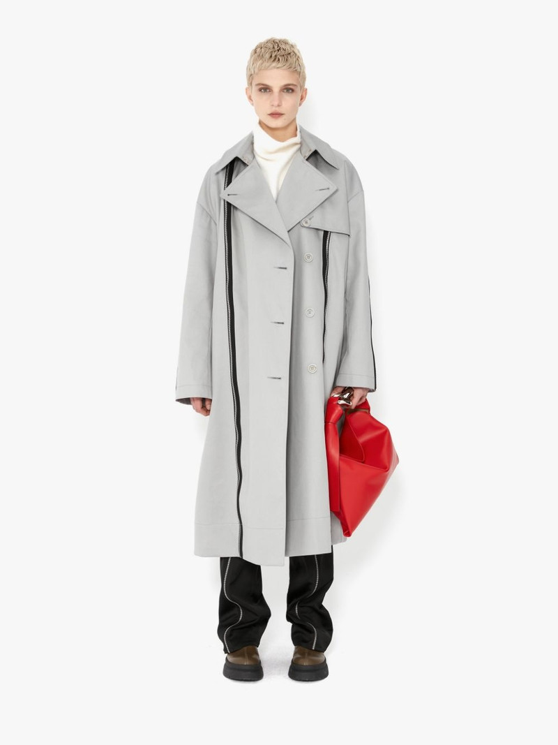 JW Anderson ZIP DETAIL TRENCH COAT outlook