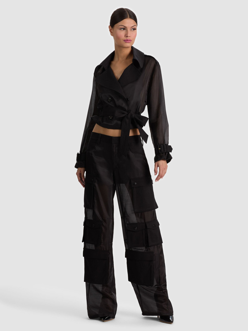 OLYMPIA SHEER COMBO CARGO PANT 6