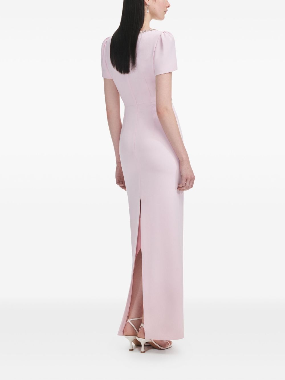 crystal-embellished dress - 3