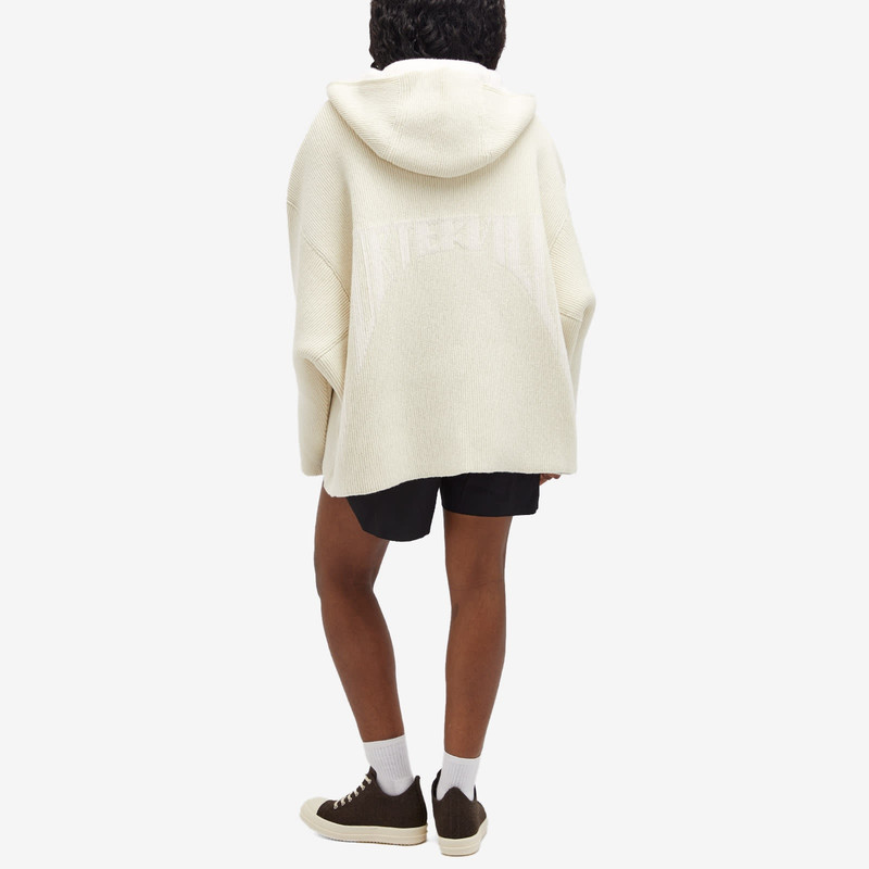 Rick Owens Zipped Hoodie 4